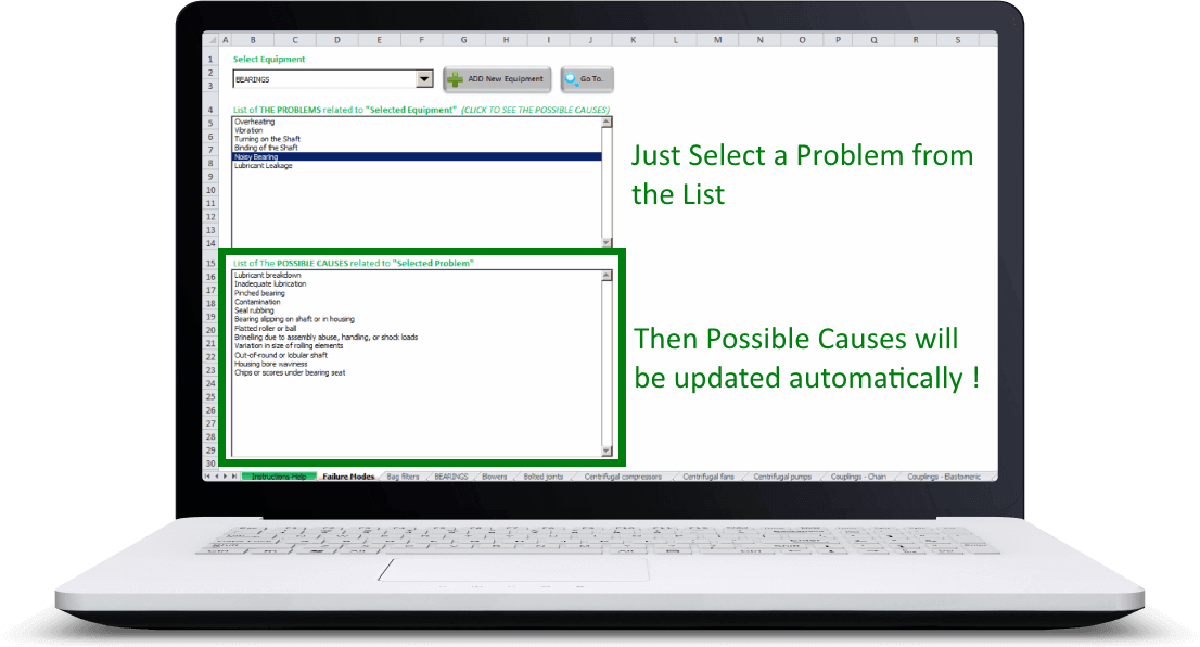 Common Failure Modes Excel Template - Troubleshooting Is Easy Now!